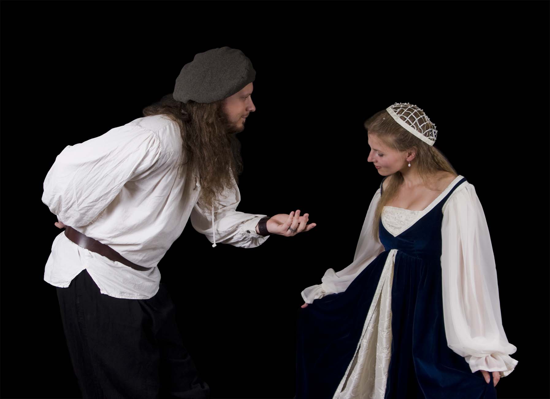 Historischer Tanz in Renaissance-Gewandung